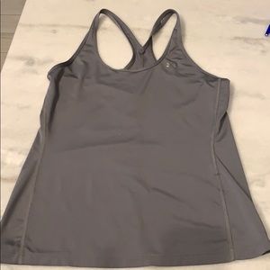 Grey Under Armour Breathe Racer Back